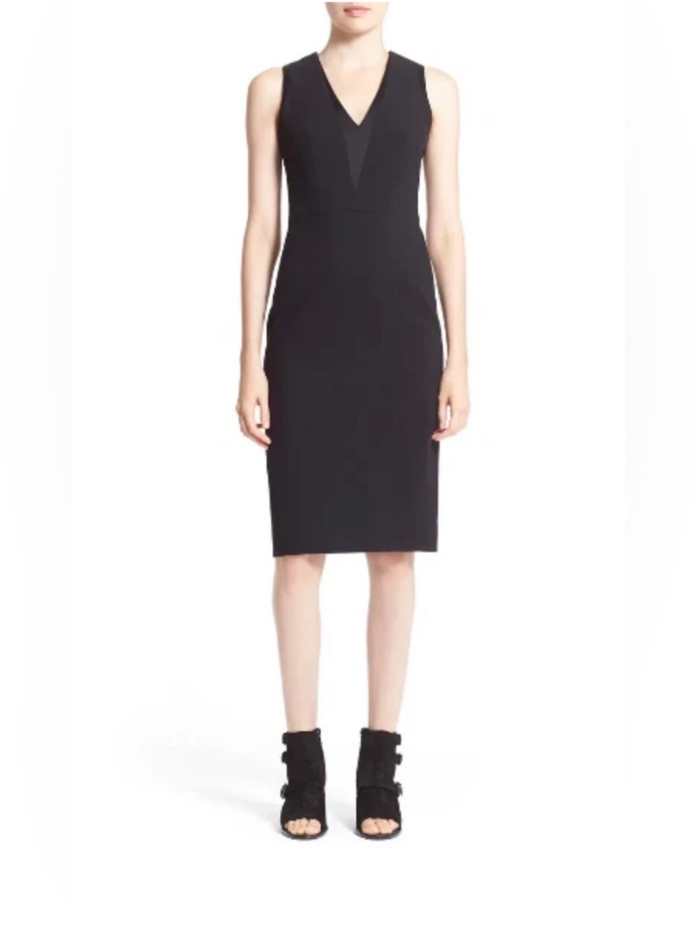 Rag & Bone Laura black sleeveless sheath dress 4